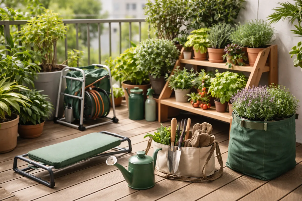 Comment bien choisir ses équipements de jardinage pour un petit espace