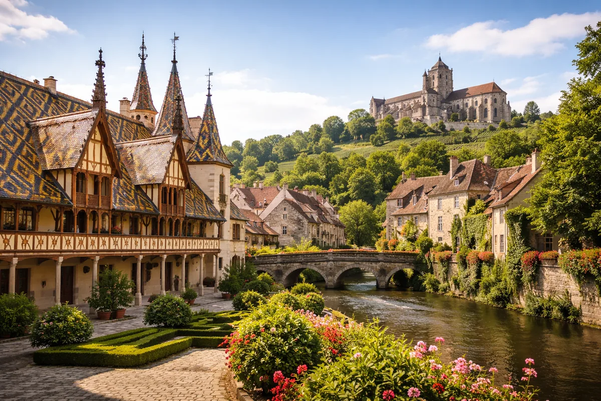 Les merveilles du patrimoine architectural en bourgogne