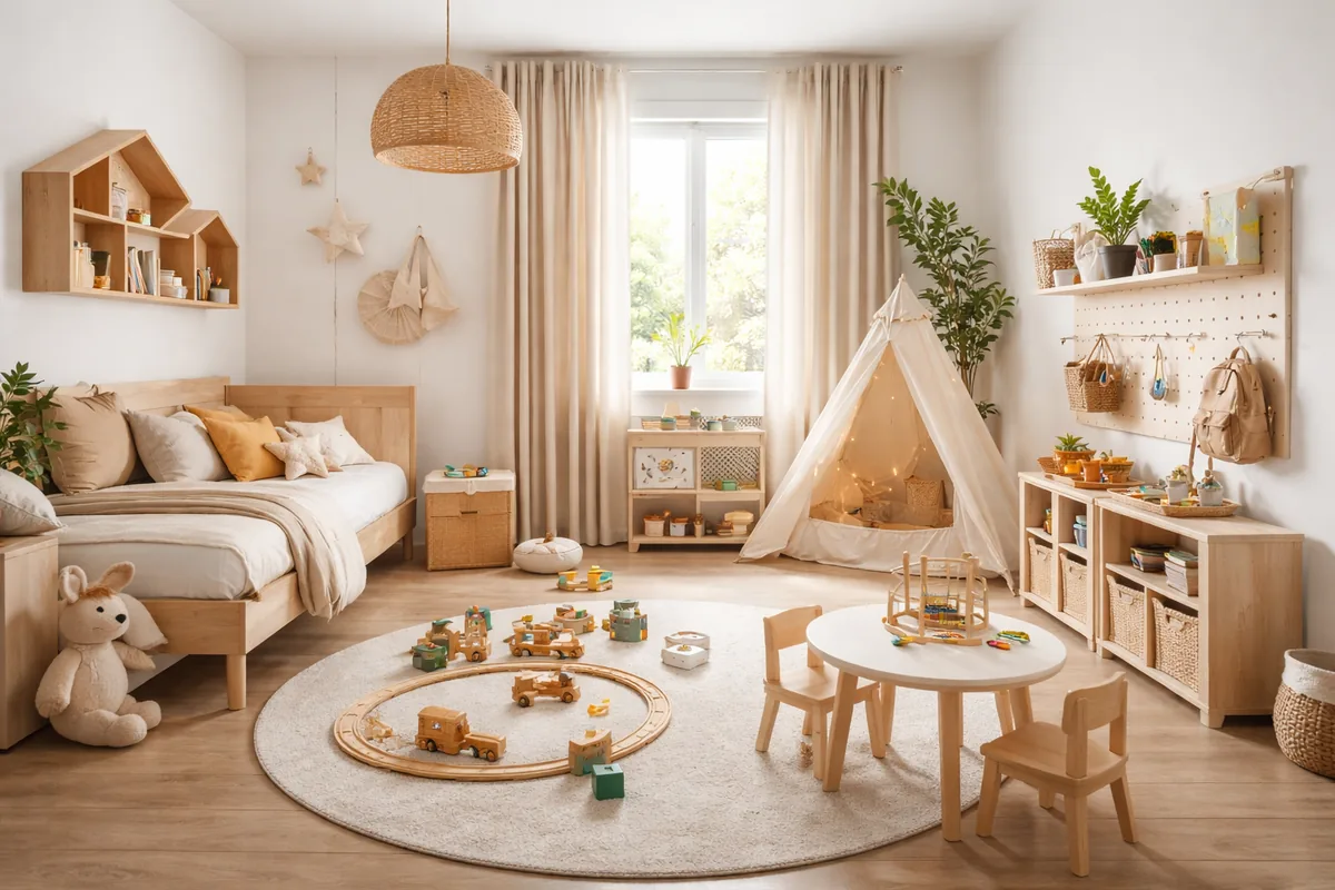 Comment aménager une chambre d'enfant avec un espace de jeu