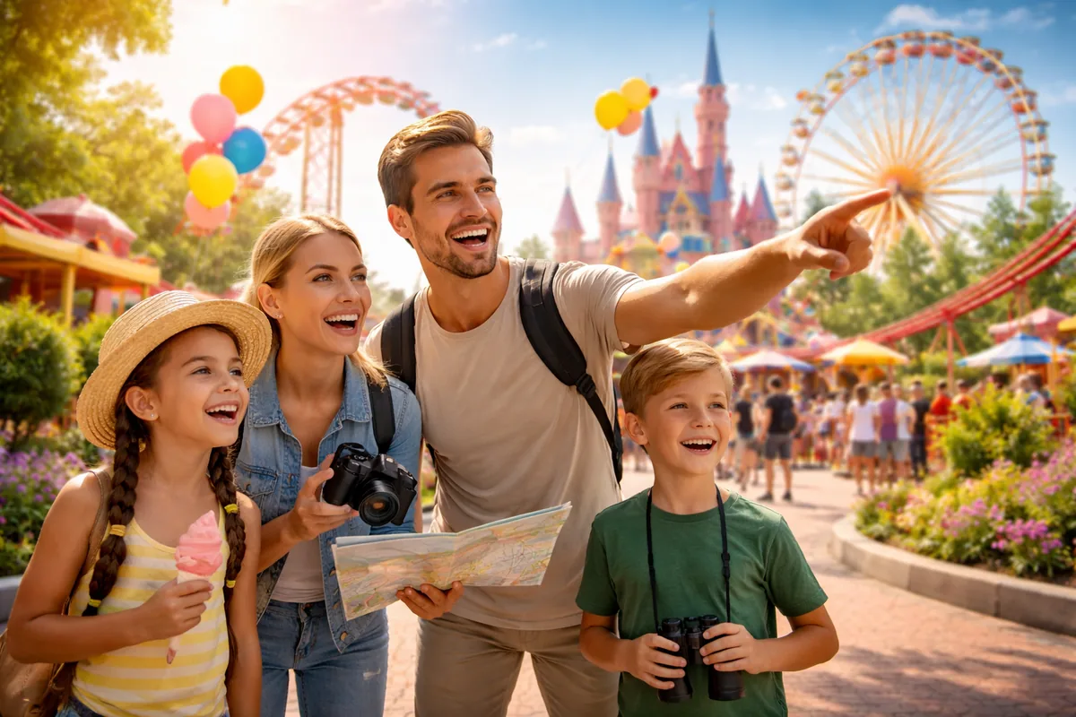 Quelles activités de découverte pratiquer dans les parcs d'attraction ?
